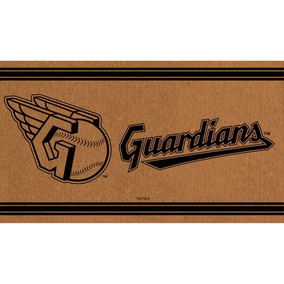 Cleveland Guardians 16" x 28" Logo Outdoor Coir Mat