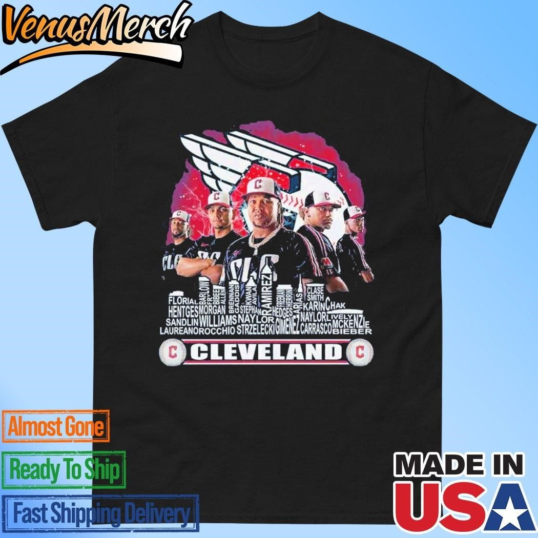 Cleveland Guardians Champion 2024 Signature Tshirt