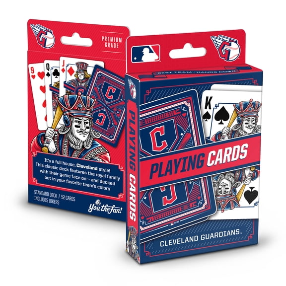 Cleveland Guardians Classic Series Playing Cards
