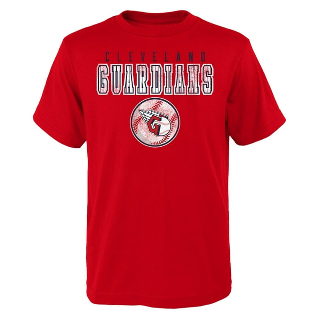 Cleveland Guardians MLB Boys Short-Sleeve Cotton Tee