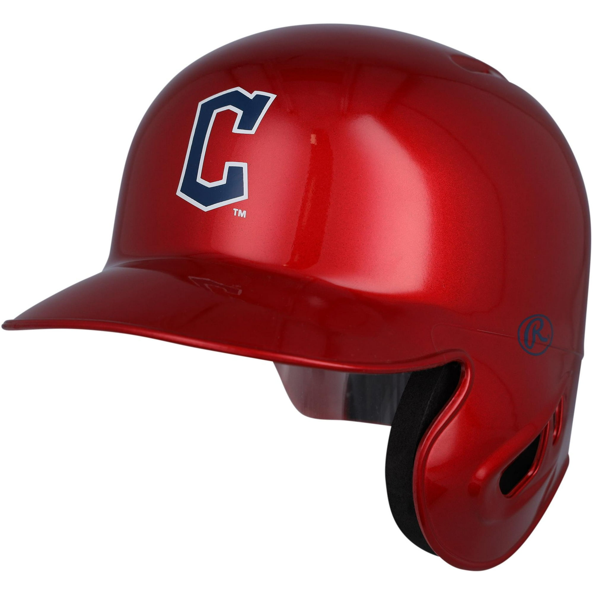 Cleveland Guardians Rawlings Alternative Chrome Mini Batting Helmet - Fanatics Exclusive