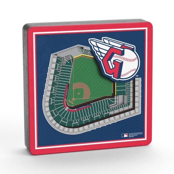 Cleveland Guardians Stadium View Magnet