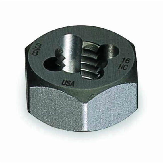Cleveland Hex Threading Die,1-1/4"-7,HSS C65628
