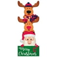 thumbnail image 1 of Cleveland Indians 31'' Santa Stack Leaner, 1 of 1
