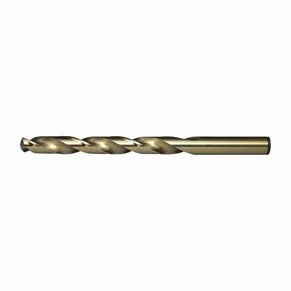 135 Deg NAS 907 Type J Cobalt HD Jobber Length Drill 2213 Straw HSS-CO 8% RHS/RHC,N71
