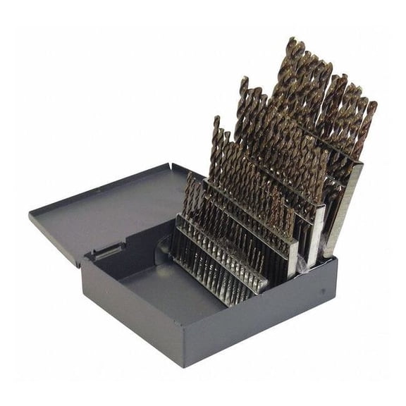 Cleveland Jobber Drill Set,60 pc,Cobalt C70366