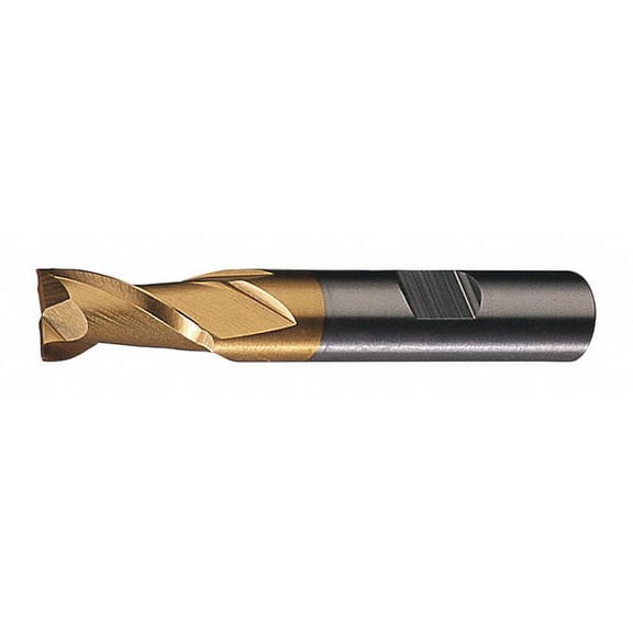 Cleveland Keyway End Mill,HSS,TiN,11/32"  C38938