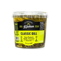 Cleveland Kitchen Classic Dill Pickle Chips, 24 fl oz Tub