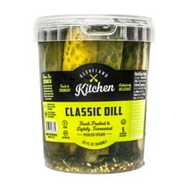 Cleveland Kitchen Classic Dill Pickle Spears, 32 fl oz Tub