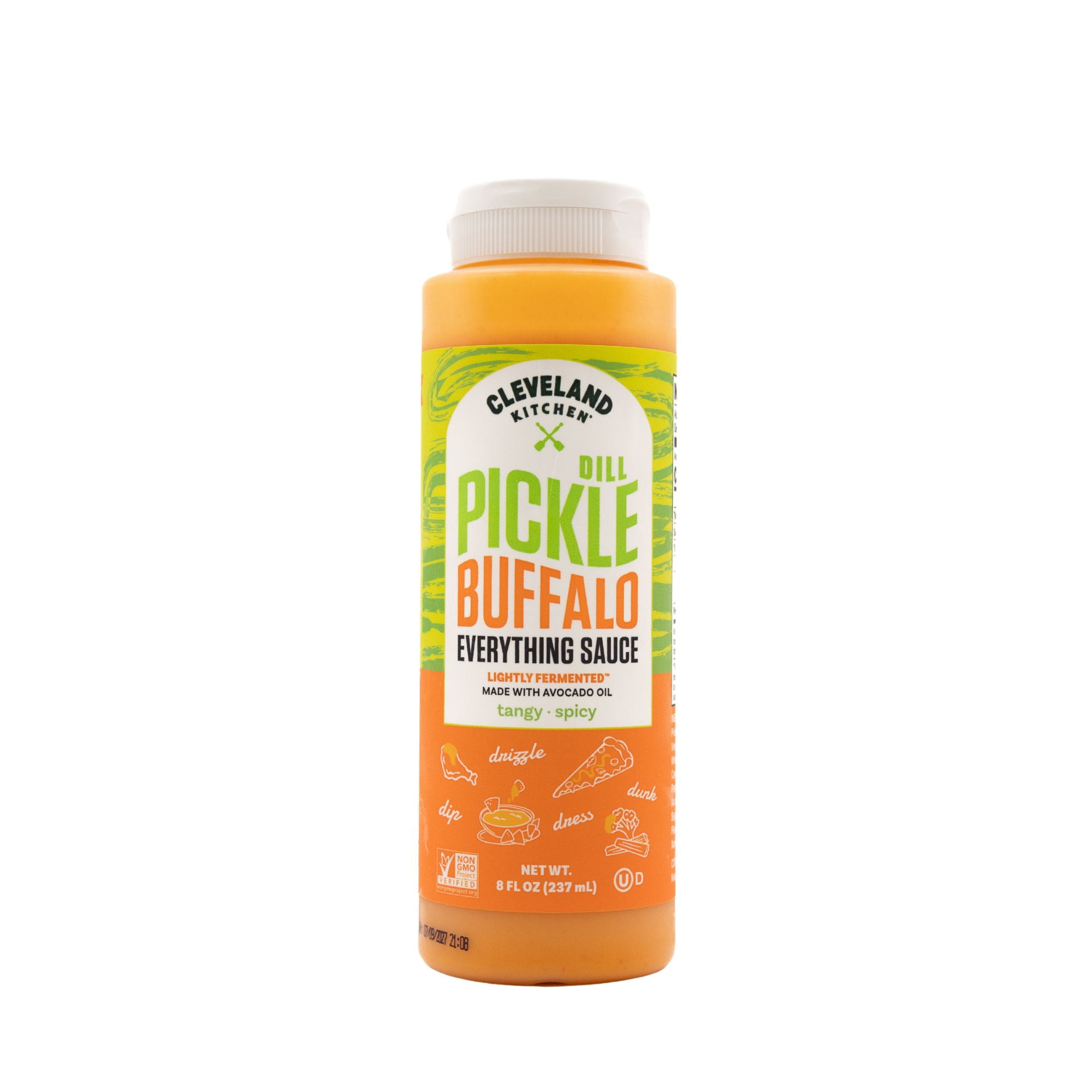 Cleveland Kitchen, Dill Pickle Buffalo Everything Sauce, 8 fl oz