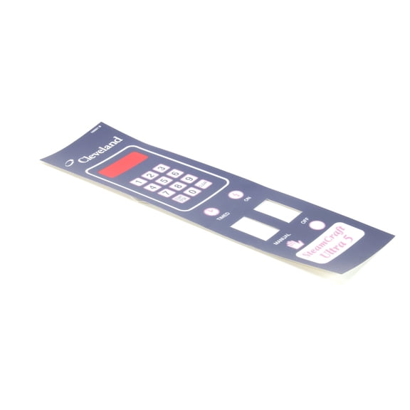 Cleveland 106601 Label Control Panel Ultra5 Elec. T
