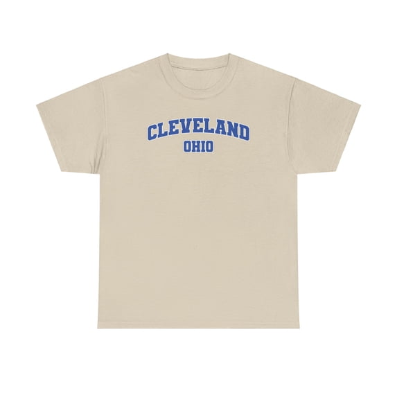 Cleveland Ohio Shirt Gifts Tshirt Crew Neck Short Sleeve