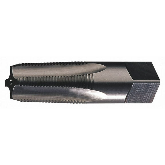 Pipe Tap, 1/8"-27, Semi-Bottoming, 4 Flutes, NPT C56702