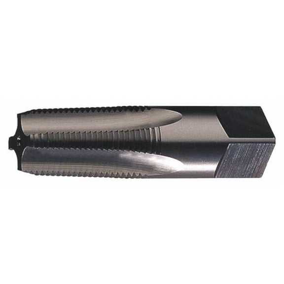 CLEVELAND C56704 Pipe Tap , 3/8"-18 , Semi-Bottoming , 4 Flutes, NPT