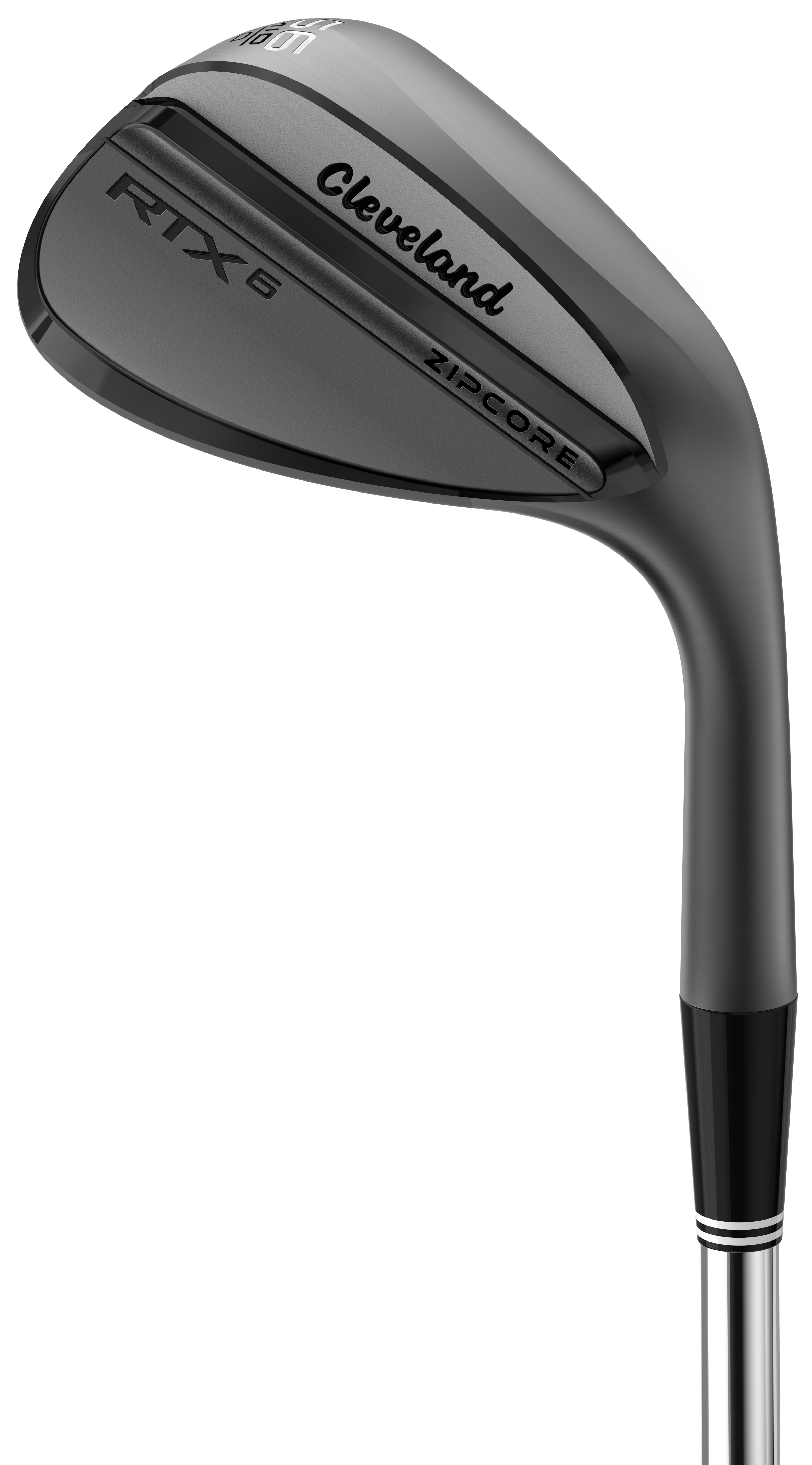 Cleveland RTX-6 ZIPCORE 52°/10° MID RTX 6 ZipCore Black Satin Wedge | Dunlop Sports US