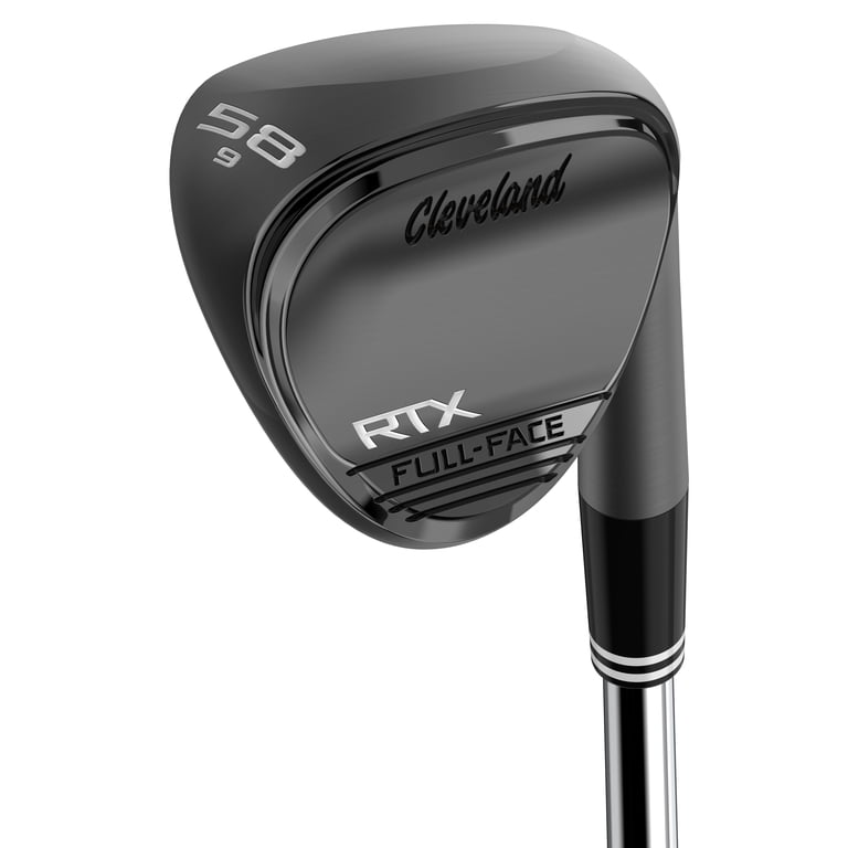 Cleveland RTX Full Face ZipCore Black Satin 52* Gap Wedge New