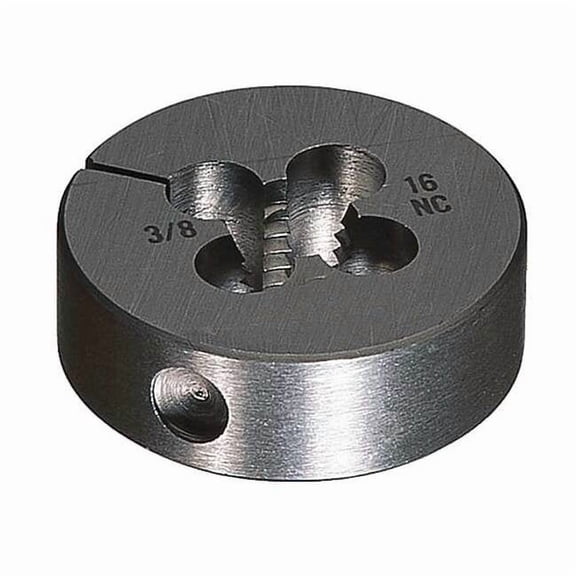 Cleveland Round Threading Die,7/16"-14,HSS C65828