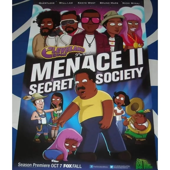 Cleveland Show (Family Guy) 2012 SDCC mini poster