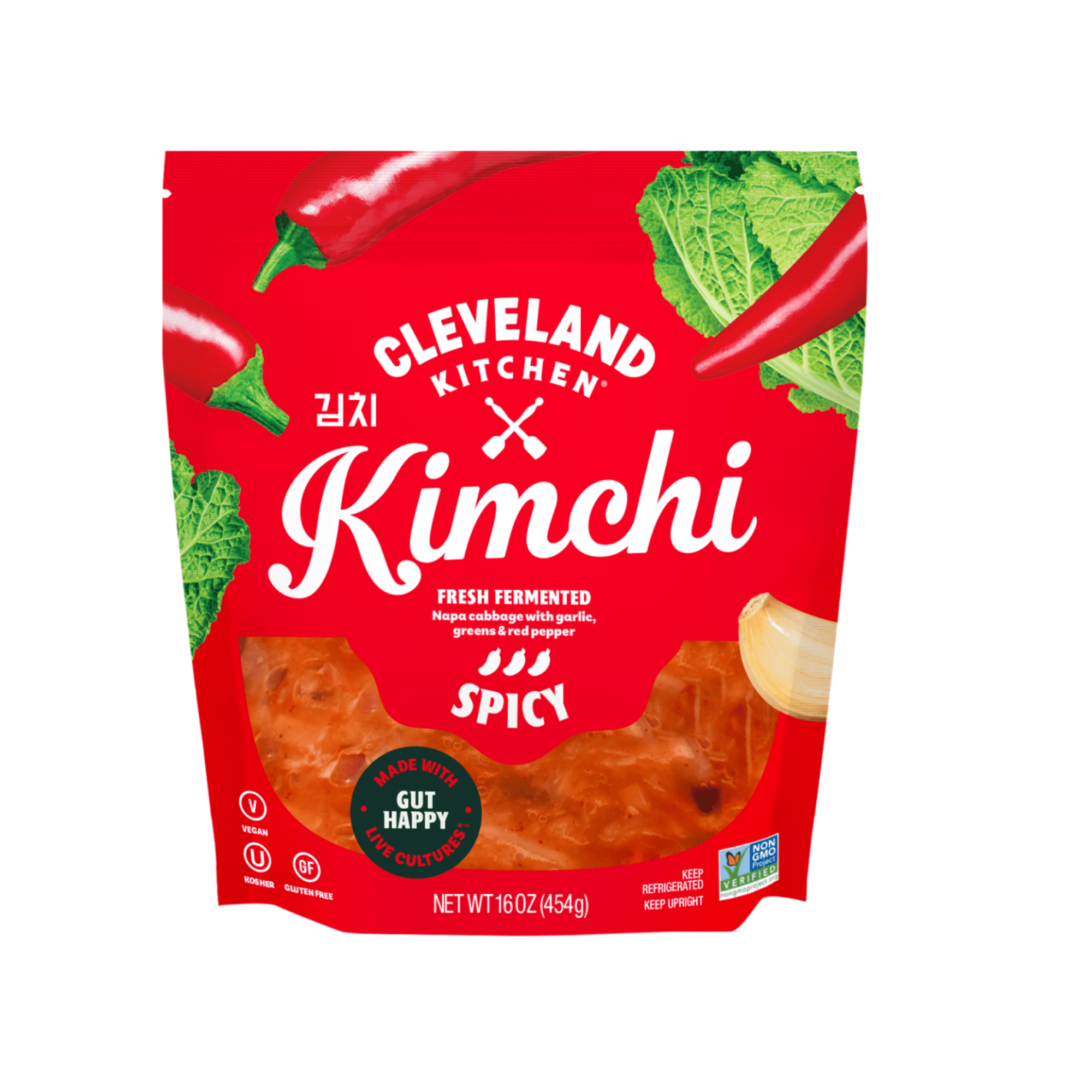 Cleveland Kitchen Spicy Kimchi, 16 oz