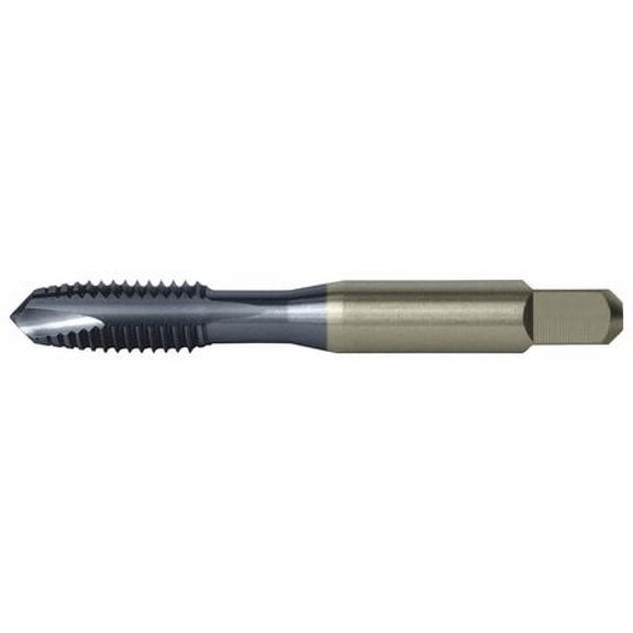 CLEVELAND C55376 Spiral Point Tap, #5-40, Plug, UNC, 2 Flutes, TiCN