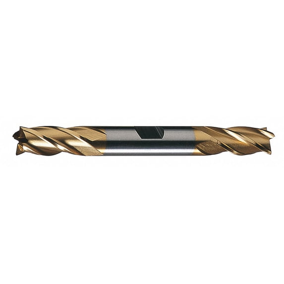Cleveland Sq. End Mill,Double End,HSS,1" C33099
