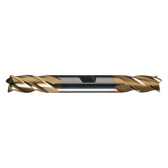 Cleveland Sq. End Mill,Double End,HSS,27/64" C33078