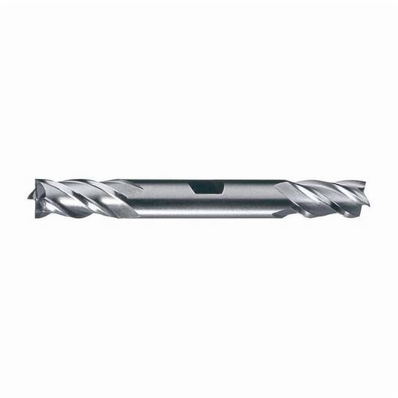 4-Flute PM+ HSS-E Square CC Double Finishing End Mill PM-4DE Bright 15/32x1/2x1x4-1/8