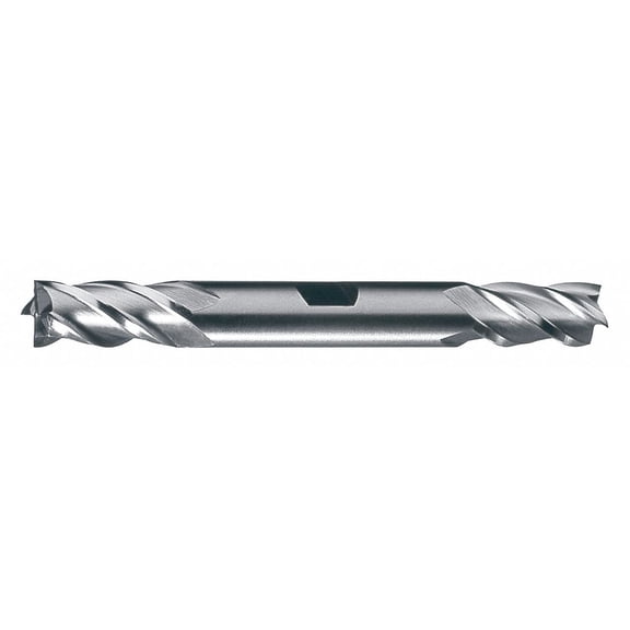 Cleveland Sq. End Mill,Double End,Pow Met,7/16"