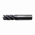 thumbnail image 1 of 5-Flute Carbide HP Square Single End Mill for Ferrous Matl CTD CEM-V2-5R-TA AP/MAX 1/4x1/4x1/2x2, 1 of 1