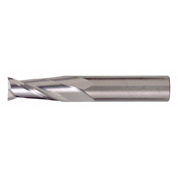 Carbide End Mill,Cut L 5/8 in.,TiAlN,2FL CLEVELAND C81018
