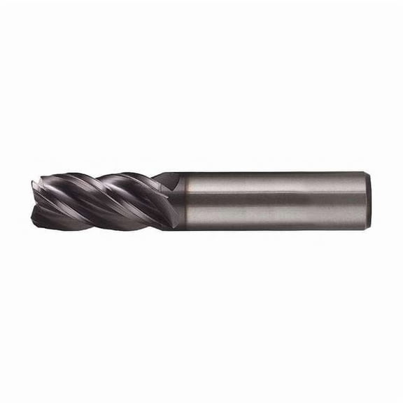 4-Flute Carbide HP VI Square Single End Mill  CEM-V-4R-TA AP/MAX 3/4x3/4x2-1/4x5