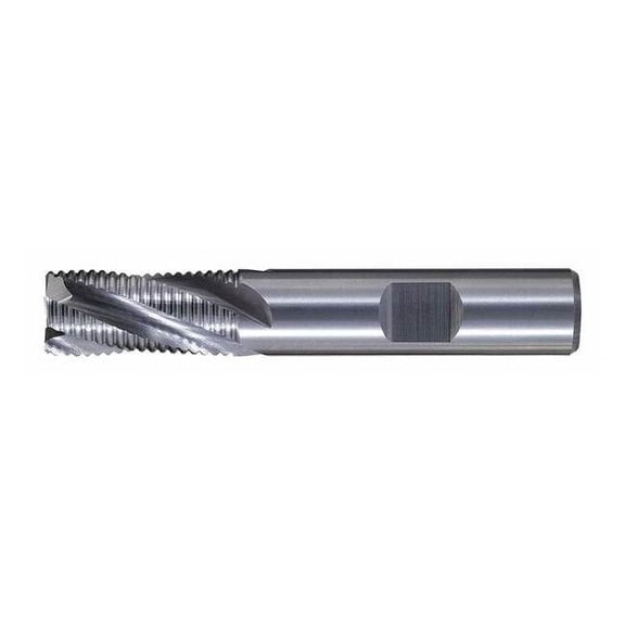 Cleveland Roughing End Mill, 0.375 in, Carbide C60151