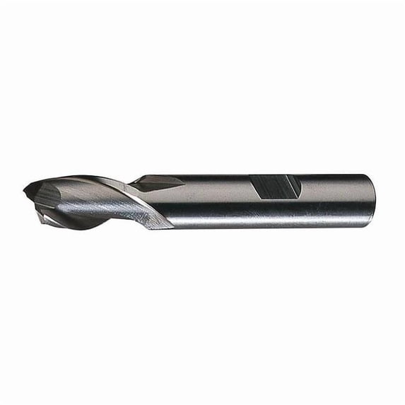 Cleveland Square End Mill, 0.5 in, HSS C41617