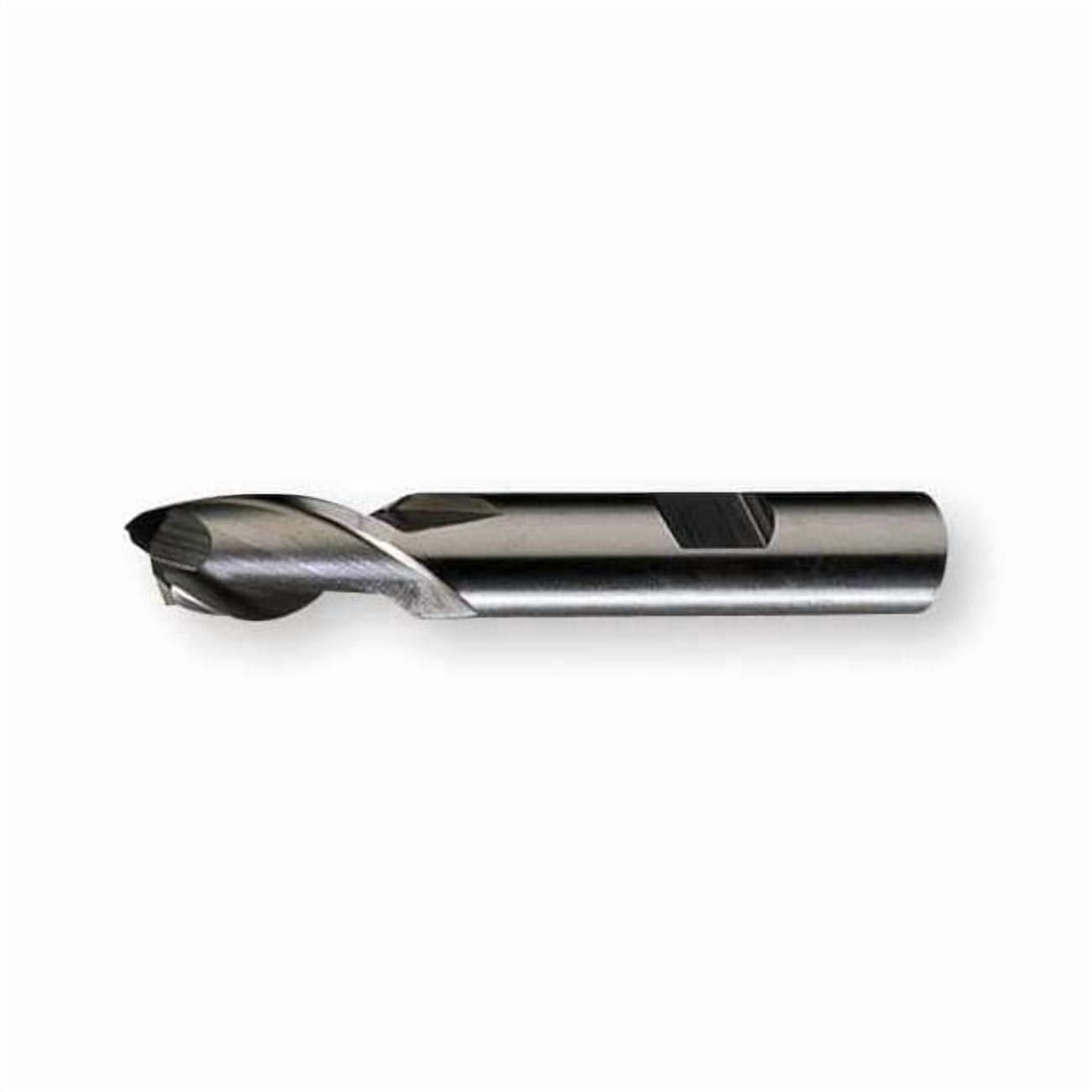 2-Flute HSS Square Single End Mill Cleveland HG-2 Bright 3/16"x3/8"x7/16"x2-3/8"