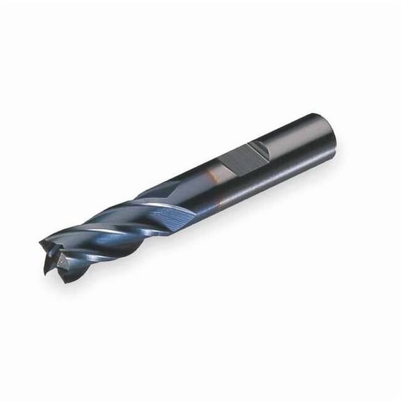 Cleveland Square End Mill, Weldon Flat, High Speed Steel, TiCN TiCN C33252