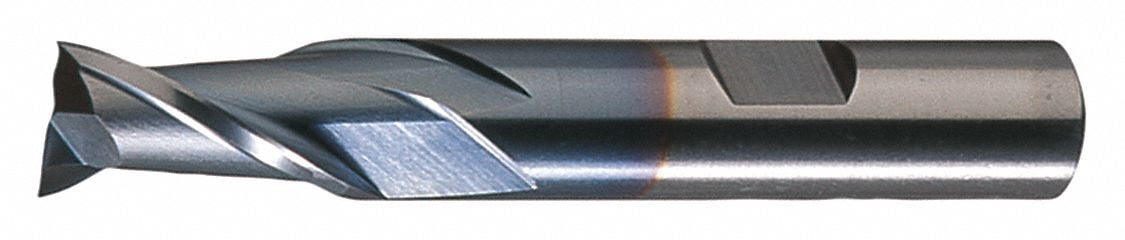 Cleveland Sq. End Mill,Single End,HSS,9.00mm  C75291