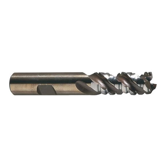 3-Flute PM+ HSS-E Square CC Special Profile Roughing End Mill CTD PM-538R Bright 1x1x3x5-1/2