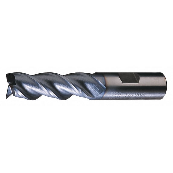 Cleveland Sq. End Mill,Single End,Pow Met,5/8" C39951