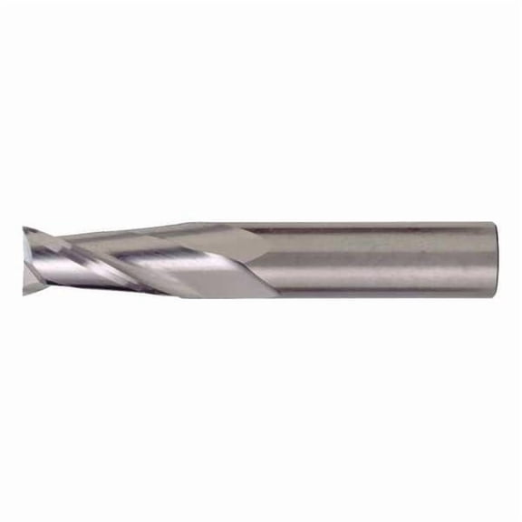 Cleveland Square End Mill,1/4" Dia,1/2" Cut C61025
