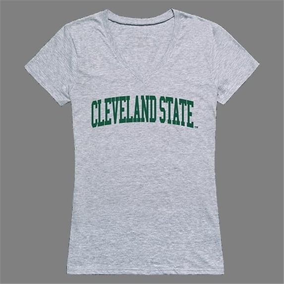 Cleveland State Vikings Game Day Womens T-Shirt - Heather Grey, Large