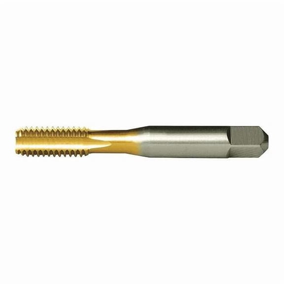 Straight Flute (Hand) Straight Flute Hand Tap, #10-24, Bottoming, UNC, High Speed Steel, 4
