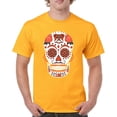 thumbnail image 1 of Cleveland Sugar Skull T-shirt Game Night CLE Fantasy Football Fan Men's Tee, 1 of 7