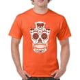 thumbnail image 1 of Cleveland Sugar Skull T-shirt Game Night CLE Fantasy Football Fan Men's Tee, 1 of 7
