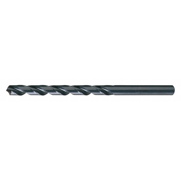Cleveland Taper Length Drill,43/64",HSS