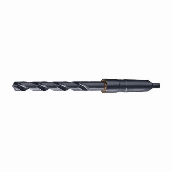 118 Degree Taper Shank Taper Length Drill  2410 Steam Oxide HSS RHS/RHC 1-1/32