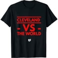 thumbnail image 1 of Cleveland Vs The World Womens T-Shirt Black S, 1 of 5