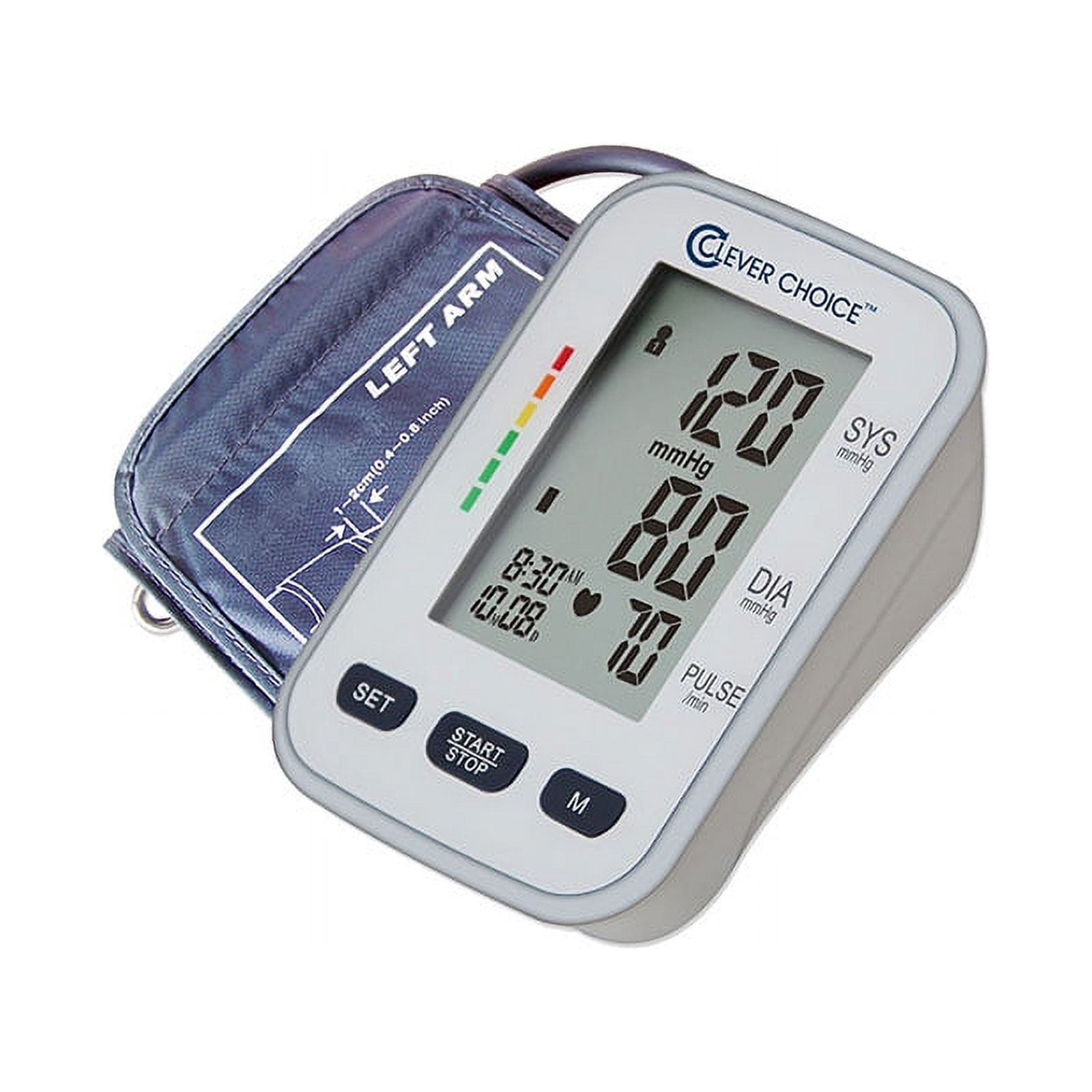 Clever Choice Upper Arm Talking Blood Pressure Monitor Wide Cuff