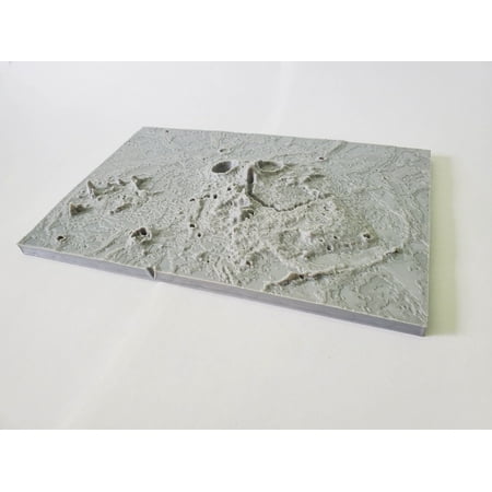 Clever Contraption 3D Topography Map – Aristarchus Region, Moon | NASA Data