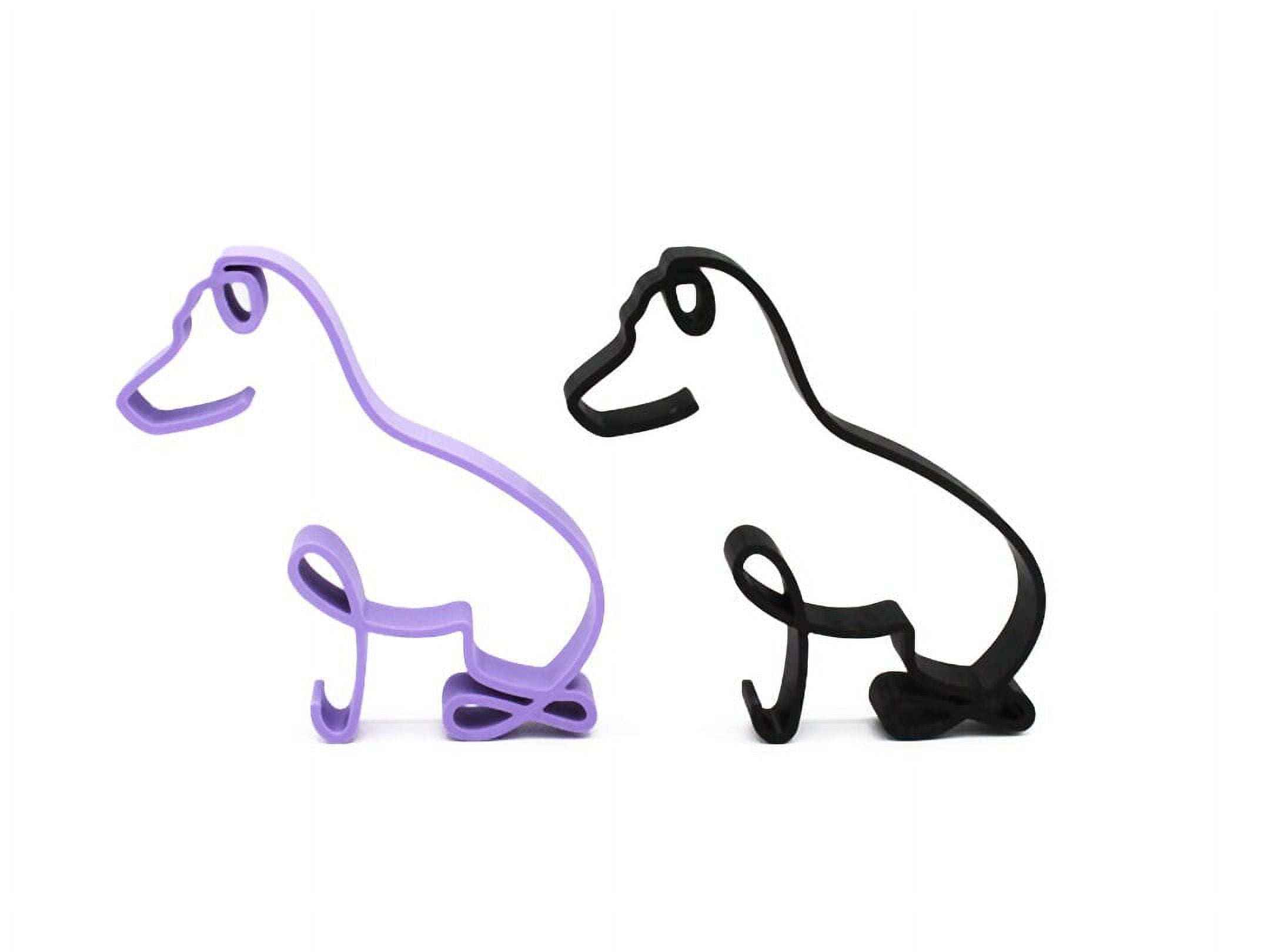 Clever Contraption Artistic Dog Figurine – Modern Desktop or Shelf ...