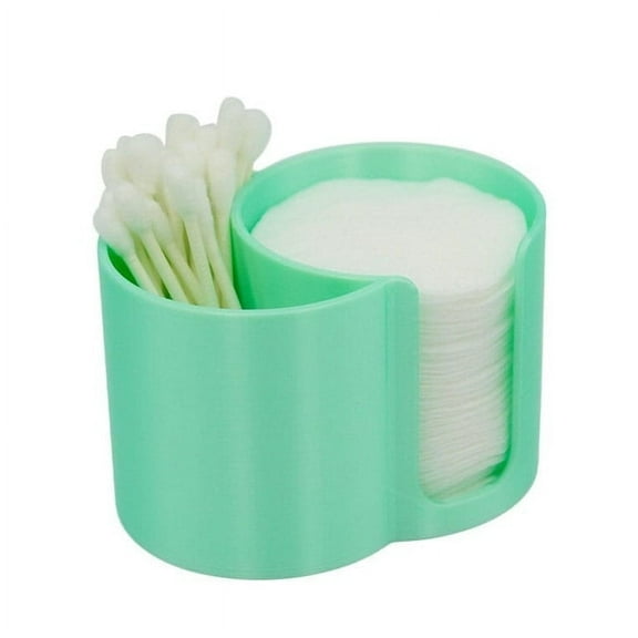 Clever Contraption Bathroom Organizer – Compact Storage for Qtips, Cotton Rounds & Makeup Essentials